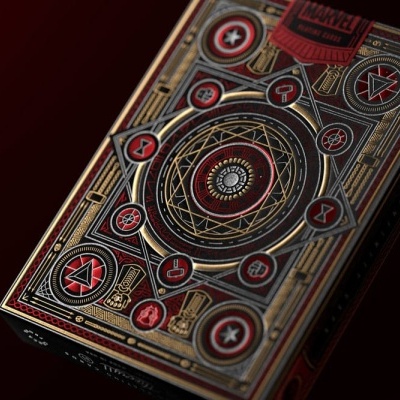 Jogo de Cartas Avengers The Infinity Saga Red Version Theory11