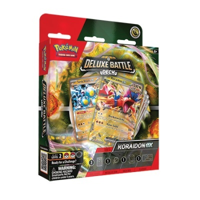 Pokémon Trading Card Game Deluxe Battle Deck Miraidon / Koraidon (Em Inglês)