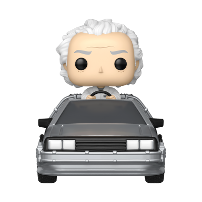 Funko POP! Rides Movies Back To The Future Doc with Time Machine #133