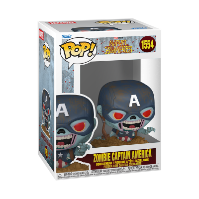Funko POP! Marvel Zombies Zombie Captain America #1554