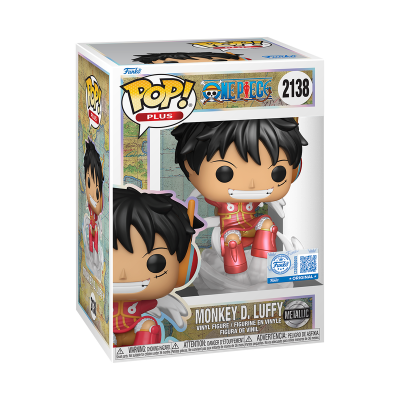 Funko POP! Plus Animation One Piece Monkey D. Luffy (Egghead) #2138 (Metallic) SE