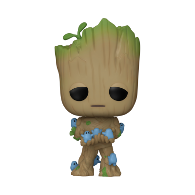 Funko POP! Marvel Studios I Am Groot Groot With Grunds #1194