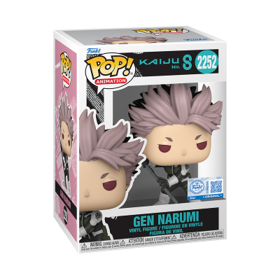 * PRÉ-RESERVA * Funko POP! Animation Kaiju No. 8 Gen Narumi #2252 Special Edition Exclusive