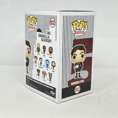 Caixa de boneco Funko Pop! The Umbrella Academy Number Five