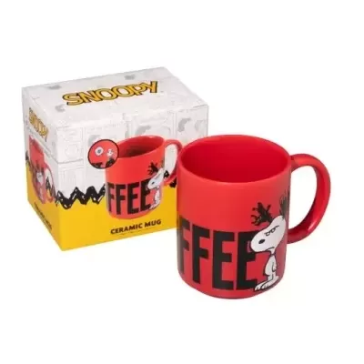 Mug Snoopy But First Coffee 350ml