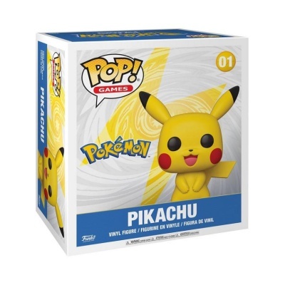 Funko POP! Games Pokemon Pikachu 18" #01 SE