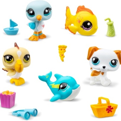 Mascotes Littlest Pet Shop Tiki Collector Set 5 Pack