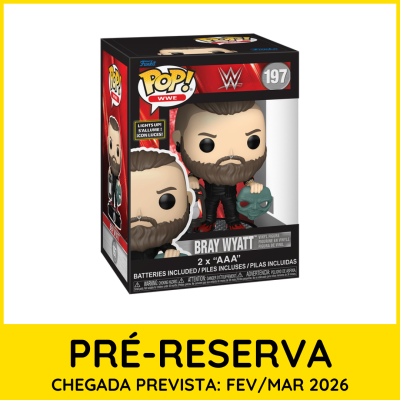 Funko Pop! Bray Wyatt WWE figura de vinil na caixa