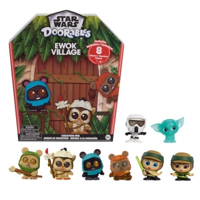 Mini Figuras Surpresa Collection Peek Disney Doorables Star Wars Ewok Village