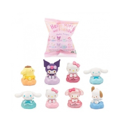 Figura Mistério Sanrio Hello Kitty and Friends Baby Angel 4cm (1 Unidade)