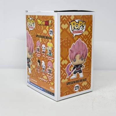 * 2ª MÃO * Funko POP! Animation Dragon Ball Super Super Saiyan Rose Goku Black #1279