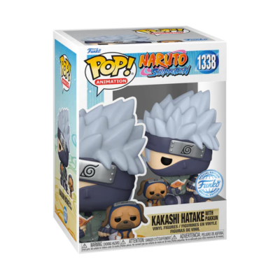 Funko POP! Animation Naruto Shippuden Kakashi Hatake With Pakkun #1338 SE EXCLUSIVE