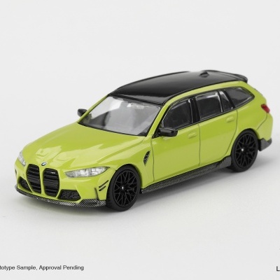 Diecast 1:64 BMW M3 (G82) Touring Sao Paulo Yellow 2025 - Mini GT