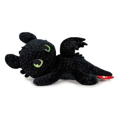 Peluche How To Train Your Dragon Lying Down Toothless 30cm