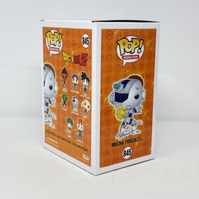 * 2ª MÃO * Funko POP! Animation Dragon Ball Z Mecha Frieza with Blaster #845 GITD SE