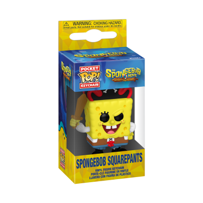 * PRÉ-RESERVA * Funko Pocket POP! Keychain Movies The SpongeBob Movie: Search for SquarePants SpongeBob SquarePants (Pirate)