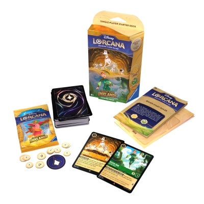Disney Lorcana Trading Card Game Starter Deck Into The Inklands (Em Inglês)