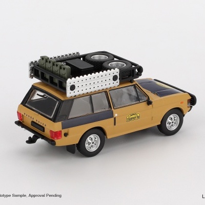 Diecast 1:64 Land Rover Range Rover C.Swoboda & K.Mentel Winner Camel Trophy Sumatra 1981 - Mini GT