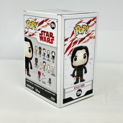 Caixa do boneco Kylo Ren Funko Pop! Star Wars 194