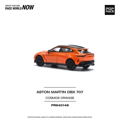 Diecast 1:64 Aston Martin DBX 707 Cosmos Orange - Pop Race
