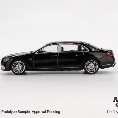 Diecast 1:64 Mercedes-Maybach S 680 Black - Mini GT
