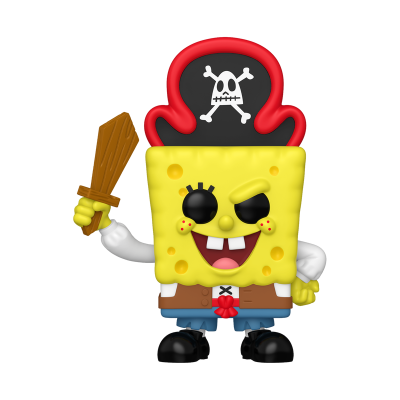 * PRÉ-RESERVA * Funko POP! Movies The SpongeBob Movie: Search for SquarePants SpongeBob SquarePants (Pirate) #1938