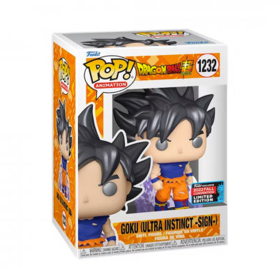 Funko POP! Animation Dragon Ball Super Goku (Ultra Instinct Sign) #1232 New York Comic Con 2022 Exclusive