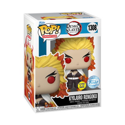 Funko POP! Animation Demon Slayer Kyojuro Rengoku #1308 GITD Special Edition Exclusive