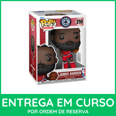 * PRÉ-RESERVA * Funko POP! Basketball NBA Los Angeles Clippers James Harden #210