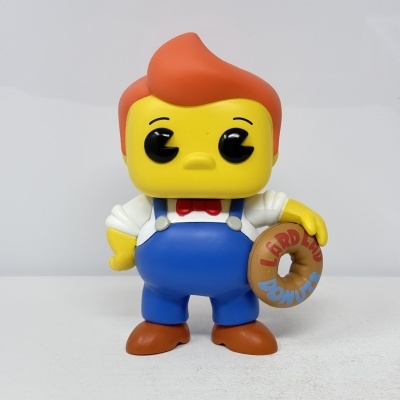 * 2ª MÃO * Funko POP! Television The Simpsons Lard Lad 6" #906 (Super Sized POP!)