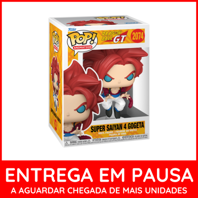 * PRÉ-RESERVA * Funko POP! Animation Dragon Ball GT Super Saiyan 4 Gogeta #2074