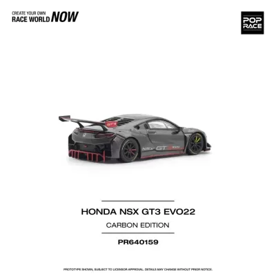 Diecast 1:64 Honda NSX GT3 Evo22 Carbon Edition - Pop Race