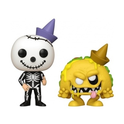 Funko POP! Ad Icons Jack in the Box Skeleton Jack & Monster Taco 2 Pack SE