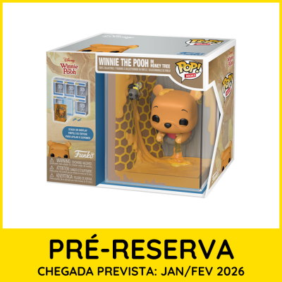 * PRÉ-RESERVA * Funko POP! Nooks Disney Winnie The Pooh Winnie The Pooh in Honey Tree