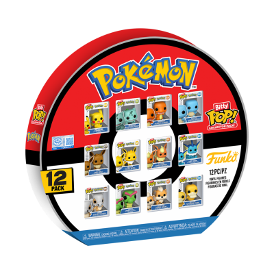 Bitty POP! Collector Pack! Games Pokémon 12 Pack
