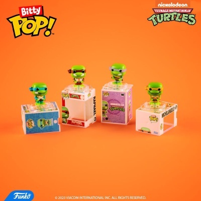 Bitty POP! Teenage Mutant Ninja Turtles Mystery Single Packs (1 un)