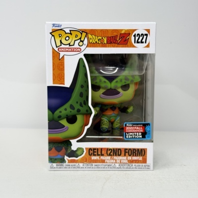 * 2ª MÃO * Funko POP! Animation Dragon Ball Z Cell (2nd Form) #1227 Fall Convention 2022