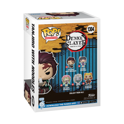 Funko POP! Animation Demon Slayer Tanjiro With Noodles #1304