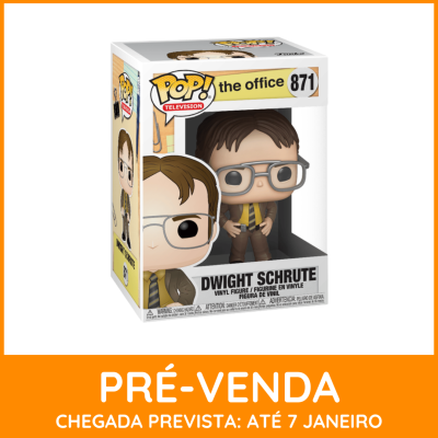 Figura vinyl Dwight Schrute POP! The Office na caixa
