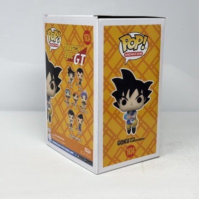 * 2ª MÃO * Funko POP! Animation Dragon Ball GT Goku With Kamehameha #1634 SE