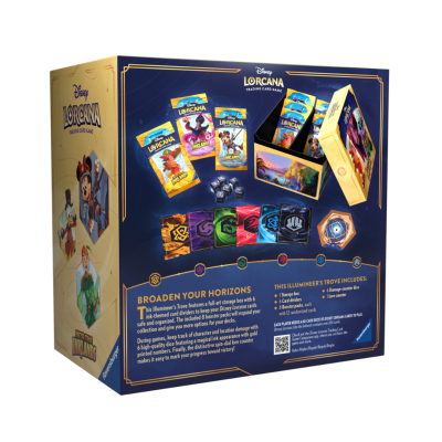 Disney Lorcana Trading Card Game Into The Inklands Illumineer's Trove (Em Inglês)