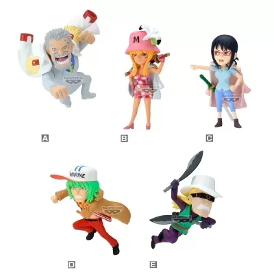 Figura One Piece World Collectable Figure Hachinosu Vol.2 7cm Banpresto (1 Un - Várias Personagens Disponíveis)