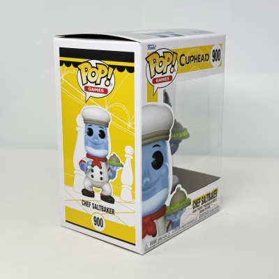 * 2ª MÃO * Funko POP! Games Cuphead Chef Saltbaker #900