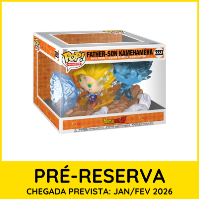 * PRÉ-RESERVA * Funko POP! Moment Animation Dragon Ball Z Father-Son Kamehameha #2223