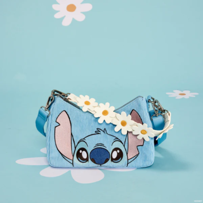 Mala LoungeFly Disney Lilo & Stitch Springtime Stitch Daisy