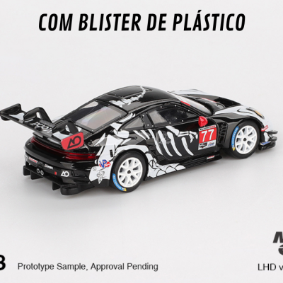 Diecast 1:64 Porsche 911 (992) GT3 R #77 GTD PRO AO Racing Petit Le Mans 2025 - Mini GT (COM BLISTER)