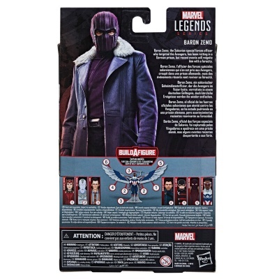 Action Figure Marvel Studios The Falcon And The Winter Soldier - Marvel Legends Series - Baron Zemo (15cm) - Hasbro