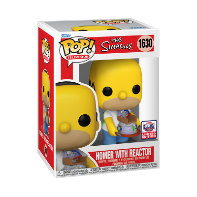Funko POP! Television The Simpsons Homer With Reactor #1630 Funkon London 2024 Limited Edition Exclusive