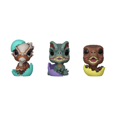 * PRÉ-RESERVA * Funko Pocket POP! Easter Jurassic World 3 Pack
