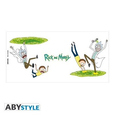 Mug Rick And Morty Portal 2 320ml ABYstyle The Fan Experience